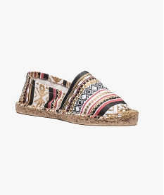 espadrilles en textile multicolore5689501_2