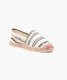 espadrilles en textile multicolore5689601_2