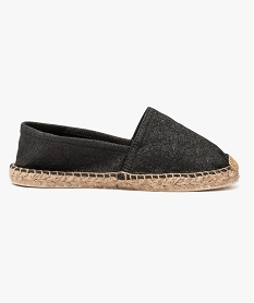 GEMO Espadrilles en textile Noir