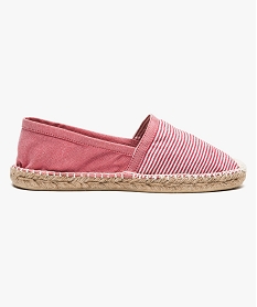 espadrilles en textile rouge5689901_1