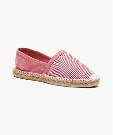 espadrilles en textile rouge5689901_2