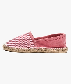 espadrilles en textile rouge5689901_3