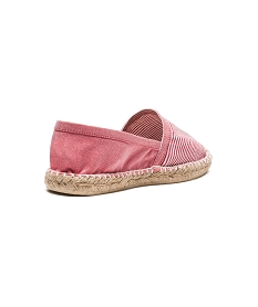 espadrilles en textile rouge5689901_4