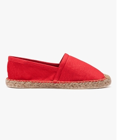 espadrilles en textile rouge5690001_1