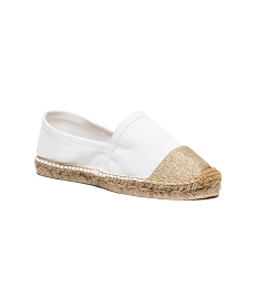 espadrilles en textile blanc5690401_2