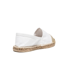 espadrilles en textile blanc5690401_4