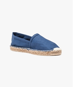 espadrilles en textile bleu espadrilles5690701_2