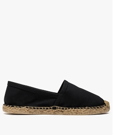 PANTALON DENIM BLEACH ESPADRILLE NOIR.