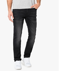 jean homme straight stretch 5 poches noir5710201_1