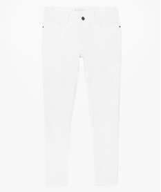 pantalon 78eme en toile stretch 5 poches blanc5769101_4