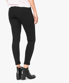 pantalon slim extensible taille elastiquee noir5786201_3