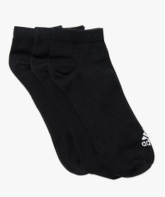 GEMO Lot x3 Chaussettes courtes Adidas Noir