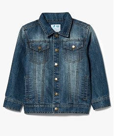 GEMO Veste en jean Gris