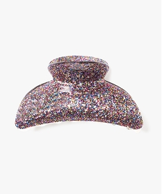 GEMO Pince crabe pour les cheveux avec paillettes Multicolore