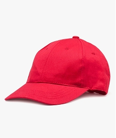 GEMO Casquette unie Rouge