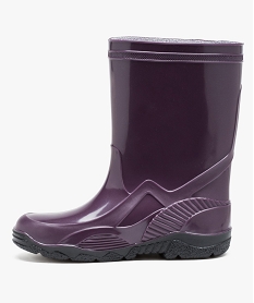 bottes de pluie unies a semelles crantees violet6250501_3