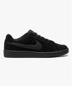 GEMO Baskets basses en suédine Nike noir standard