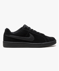 baskets basses en suedine nike noir6280701_1