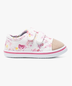 GEMO Tennis en toile avec bout contrastant Multicolore