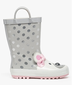 GEMO Bottes de pluie ourson Gris