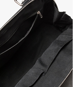sac a main rigide texture a pompon noir sacs a main6497501_3