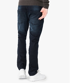 jean slim 5 poches delave sur lavant bleu jeans6512301_3
