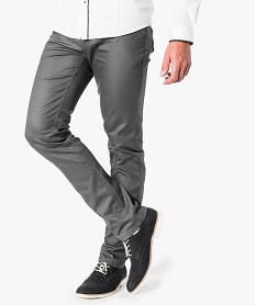 jean enduit 4 poches gris jeans6513501_1