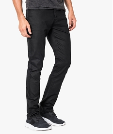 jean enduit 4 poches noir6513601_1