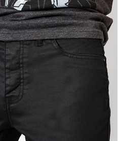 jean enduit 4 poches noir jeans6513601_2