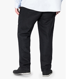 pantalon denim coupe regular noir6514101_3