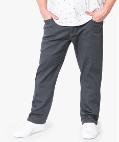 pantalon denim stretch coupe regular gris6518001_1