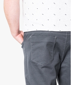 pantalon denim stretch coupe regular gris6518001_2