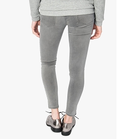 jean skinny stretch taille basse gris pantalons jeans et leggings6553901_3