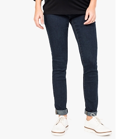 GEMO Jean slim de grossesse Bleu