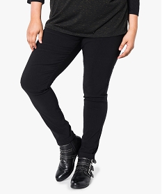 GEMO Jegging en stretch uni noir standard
