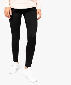 GEMO Pantalon de grossesse coupe slim Noir