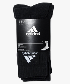 lot de 3 paires de chaussettes hautes - adidas noir chaussettes6660401_1