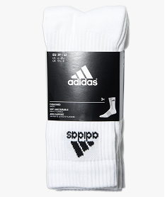 lot de 3 paires de chaussettes hautes - adidas blanc chaussettes6660501_1