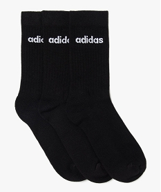 chaussettes homme pour le sport tige haute - adidas (lot de 3) noir6663301_1