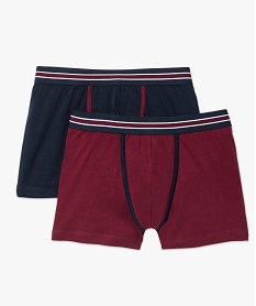 boxers homme avec biais contrastants (lot de 2) multicolore boxers et calecons6691401_1