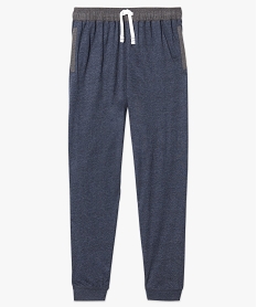 pantalon de pyjama ample en jersey avec 2 poches bleu6695201_4