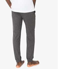 pantalon de pyjama ample en jersey avec 2 poches gris6695501_3
