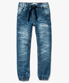 JUPE DENIM PANTALON BLUE BLACK