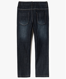 jean straight 5 poches double surpiqure bleu jeans6721001_2