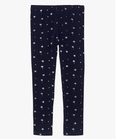 leggings a motifs etoiles bleu6751401_1