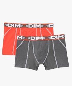 boxers homme en coton dim 3d flex air (lot de 2) rouge6799501_2
