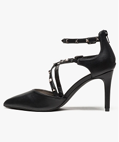 escarpins a talon aiguille avec clous metalliques sur le dessus noir6827401_3