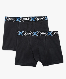 GEMO Boxer homme coton stretch X-Temp - Dim (lot de 2) Noir