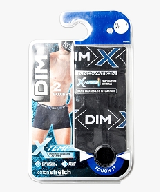 boxer homme coton stretch x-temp - dim (lot de 2) noir6851801_2