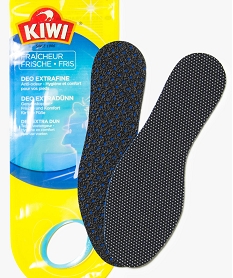 GEMO Semelle anti-odeur Kiwi Noir